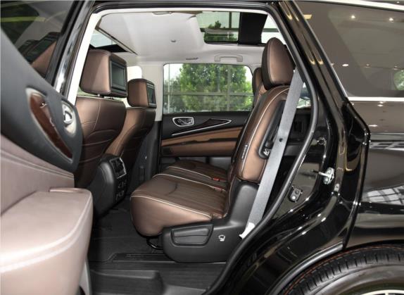 英菲尼迪QX60(进口) 2018款 2.5 S/C Hybrid 四驱冠军家庭版 车厢座椅   后排空间