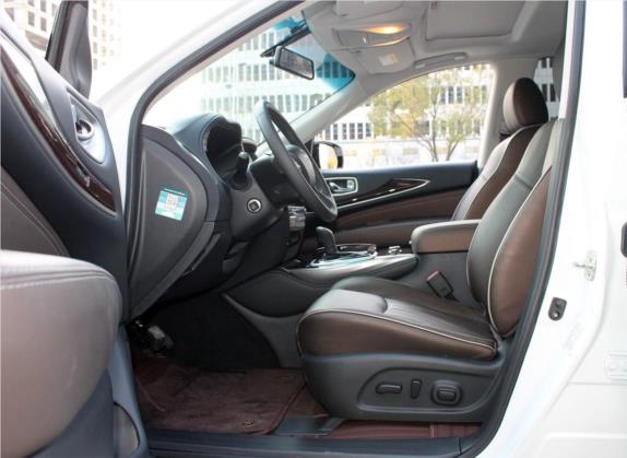 英菲尼迪QX60(进口) 2018款 2.5 S/C Hybrid 两驱卓越版 国VI 车厢座椅   前排空间