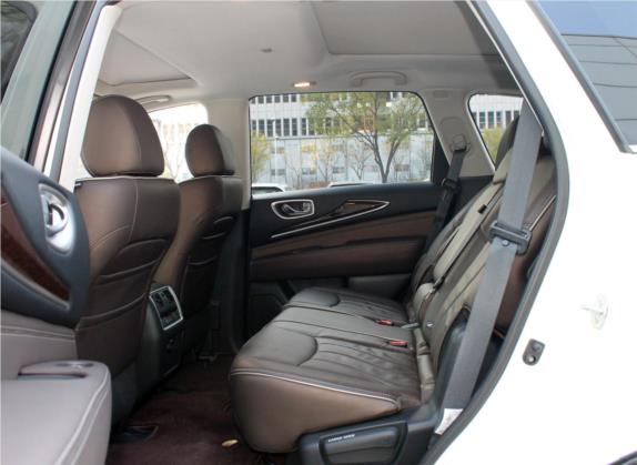 英菲尼迪QX60(进口) 2018款 2.5 S/C Hybrid 两驱卓越版 国VI 车厢座椅   后排空间