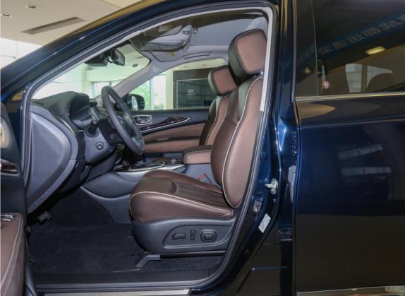 英菲尼迪QX60(进口) 2020款 2.5 S/C Hybrid 四驱全能版 车厢座椅   前排空间