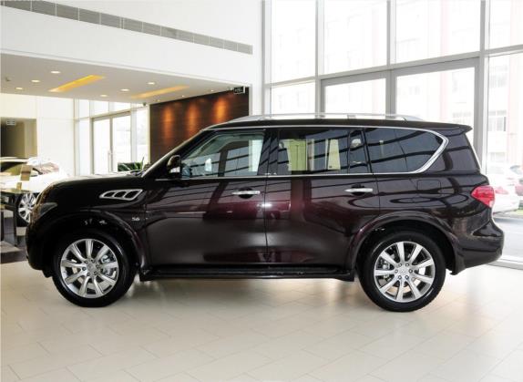 英菲尼迪QX80 2013款 5.6L 4WD 外观   正侧