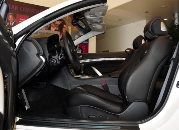 英菲尼迪Q60 2013款 3.7L 车厢座椅   前排空间