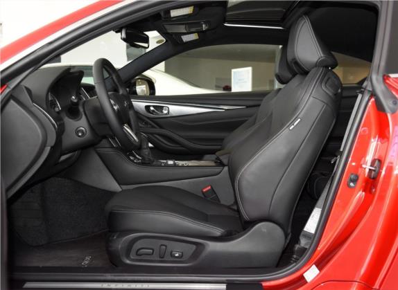 英菲尼迪Q60 2019款 2.0T 豪华版 车厢座椅   前排空间