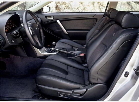 英菲尼迪G系 2004款 Coupe 车厢座椅   前排空间