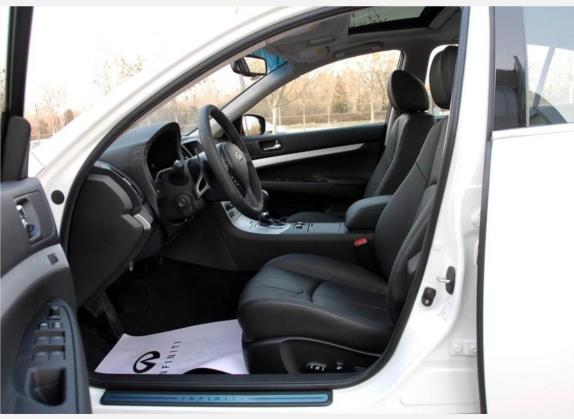 英菲尼迪G系 2009款 G37 车厢座椅   前排空间
