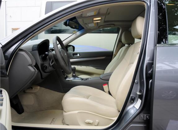 英菲尼迪G系 2010款 G25 Sedan 豪华运动版 车厢座椅   前排空间