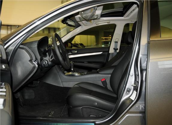 英菲尼迪G系 2013款 G25 Sedan STC限量版 车厢座椅   前排空间