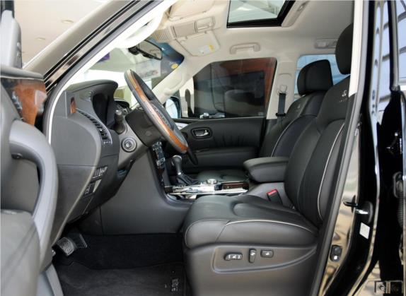 英菲尼迪QX 2013款 QX56 升级版 车厢座椅   前排空间