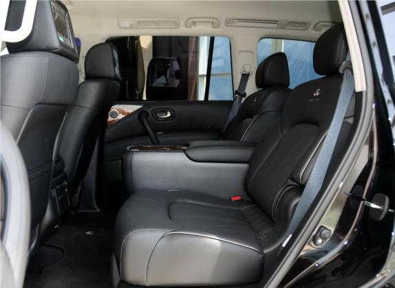 英菲尼迪QX 2013款 QX56 升级版 车厢座椅   后排空间
