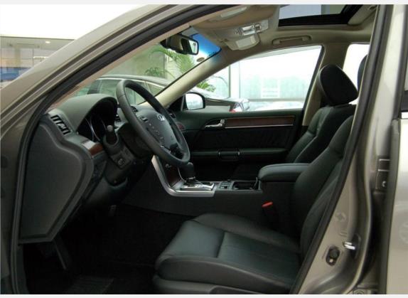英菲尼迪M系 2008款 M35 标准版 车厢座椅   前排空间