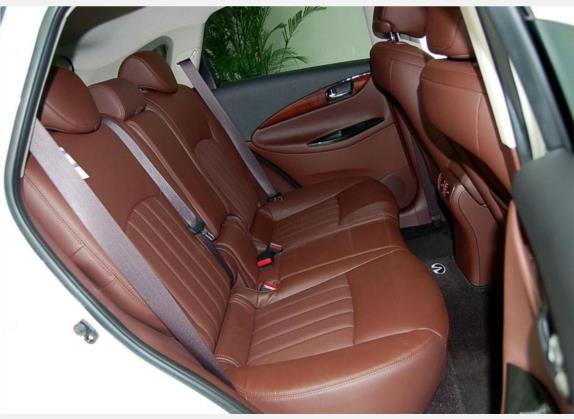英菲尼迪EX 2008款 EX35 风华版 车厢座椅   后排空间