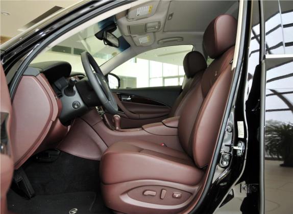 英菲尼迪EX 2011款 EX35 车厢座椅   前排空间
