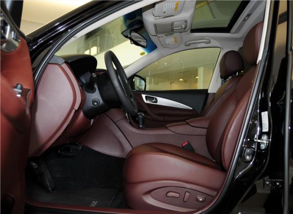 英菲尼迪EX 2013款 EX25 两驱优雅版 车厢座椅   前排空间