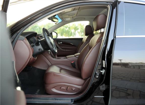 英菲尼迪EX 2013款 EX25 两驱尊雅版 车厢座椅   前排空间