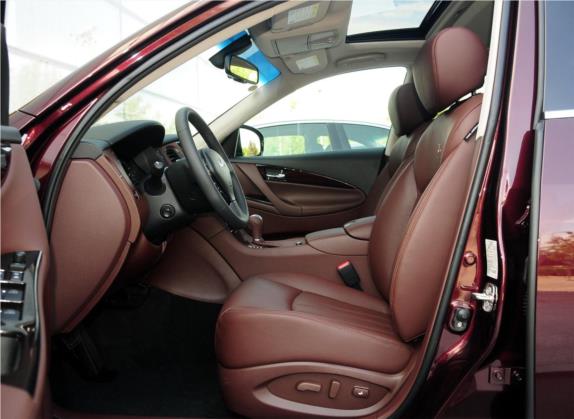 英菲尼迪EX 2013款 EX25 四驱尊雅版 车厢座椅   前排空间