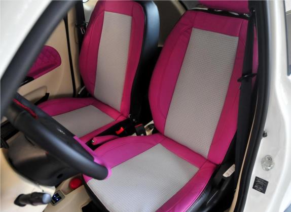 知豆D1 2015款 标准型 车厢座椅   前排空间