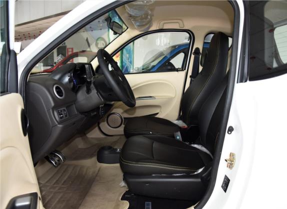 知豆D1 2016款 标准型 车厢座椅   前排空间