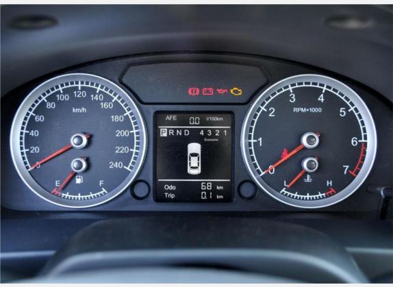中华尊驰 2009款 1.8T 自动舒适型 中控类   仪表盘