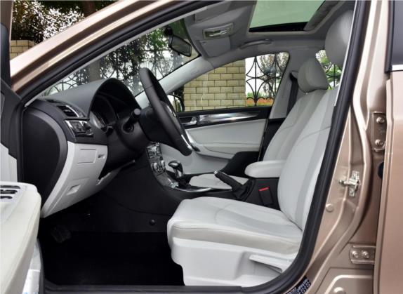 中华H530 2011款 1.6L 自动豪华型 车厢座椅   前排空间