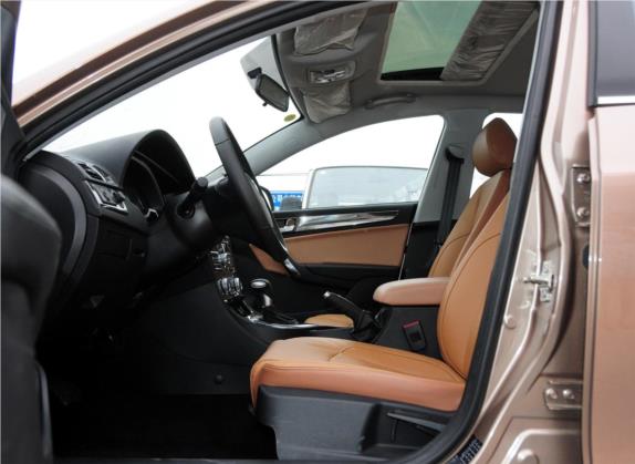 中华H530 2014款 1.5T 自动豪华型 车厢座椅   前排空间