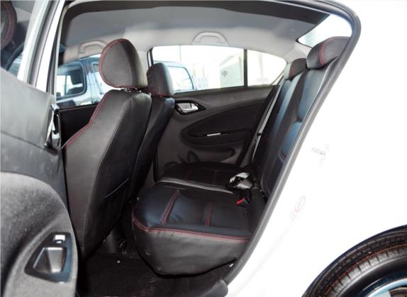 中华H230 2012款 1.5L AMT精英型 车厢座椅   后排空间