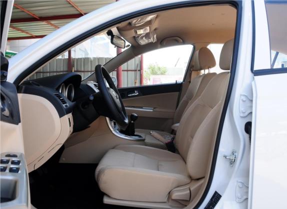 中华H320 2012款 1.5L 手动舒适型 车厢座椅   前排空间