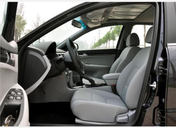中华骏捷 2011款 1.6L 手动豪华型 车厢座椅   前排空间