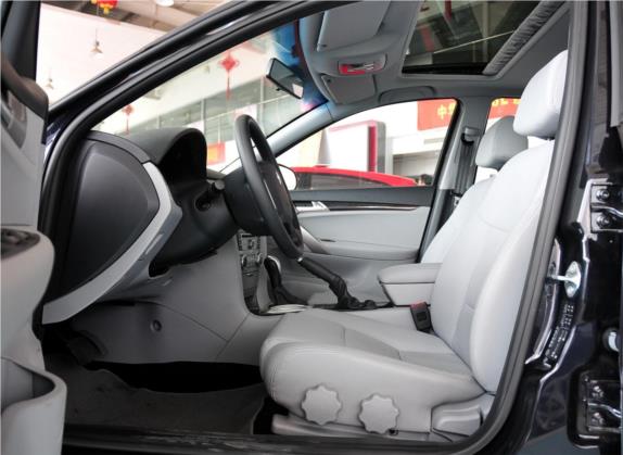 中华骏捷 2011款 1.8L 自动豪华型 车厢座椅   前排空间