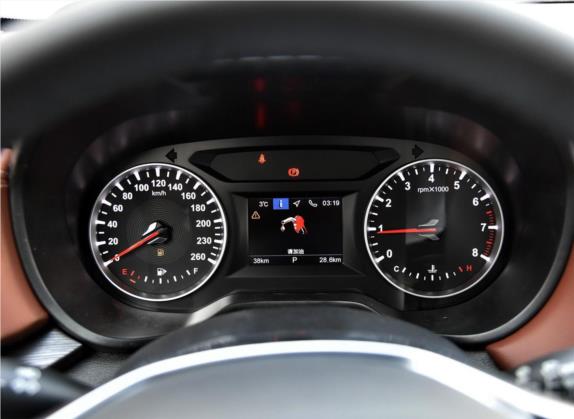 中华V6 2018款 1.5T 自动尊贵型 中控类   仪表盘