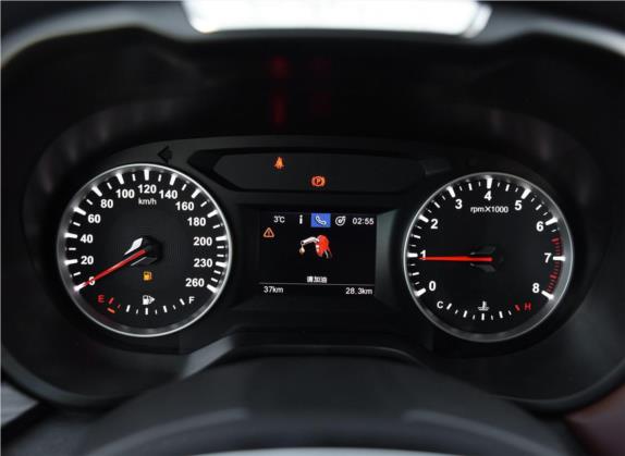 中华V6 2018款 1.5T 手动豪华型 中控类   仪表盘