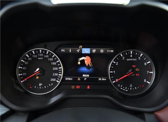中华V6 2018款 1.5T 自动旗舰型 中控类   仪表盘