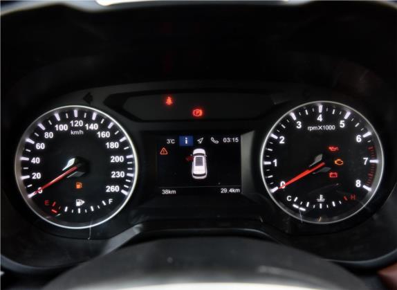 中华V6 2018款 1.5T 手动尊贵型 中控类   仪表盘