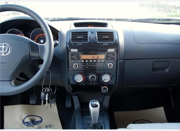 中华骏捷FRV 2008款 1.3L 手动舒适型 中控类   中控台