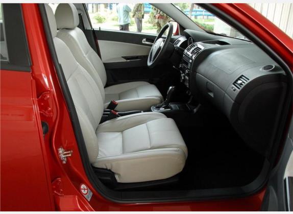 中华骏捷FRV 2008款 1.3L 手动舒适型 车厢座椅   前排空间