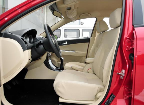 中华骏捷FSV 2011款 新锐版 1.5L 手动标准型 车厢座椅   前排空间