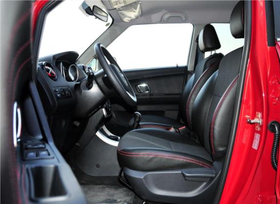 中兴GX3 2015款 1.5L 精英版 车厢座椅   前排空间