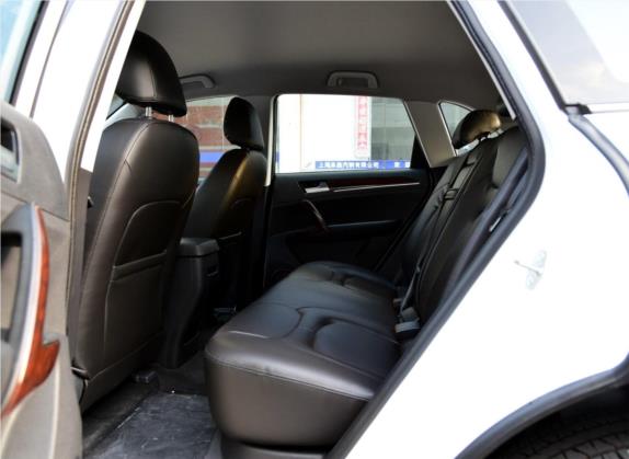 众泰T600 2014款 1.5T 手动精英型 车厢座椅   后排空间