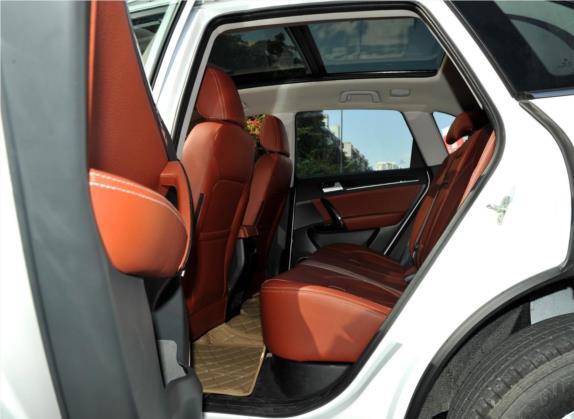 众泰T600 2014款 2.0T DCT尊贵型 车厢座椅   后排空间