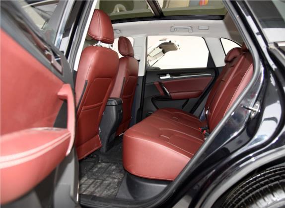 众泰T600 2014款 1.5T 手动旗舰型 车厢座椅   后排空间
