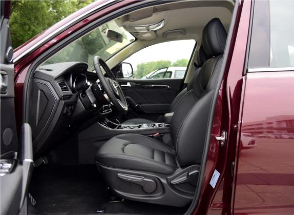 众泰T600 2016款 运动版 2.0T DCT豪华型 车厢座椅   前排空间