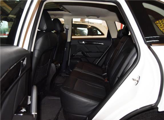 众泰T600 2016款 运动版 2.0T DCT尊享型 车厢座椅   后排空间