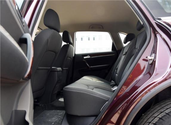 众泰T600 2016款 1.5T 手动精英型 车厢座椅   后排空间
