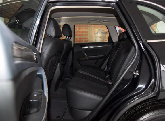 众泰T600 2016款 1.5T 手动旗舰型 车厢座椅   后排空间