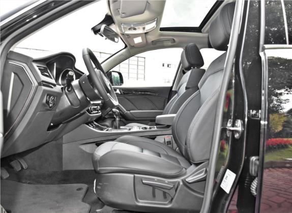 众泰T600 2018款 运动版 1.5T 手动豪华型 车厢座椅   前排空间