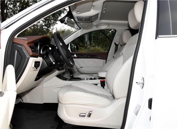 众泰T600 2018款 运动版 1.5T 自动尊享型 车厢座椅   前排空间