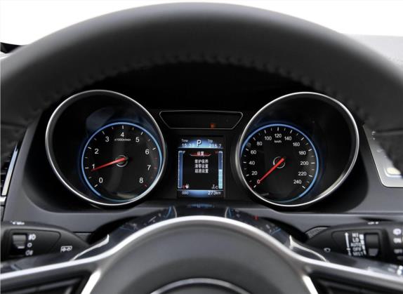 众泰T600 2018款 运动版 1.8T DCT尊贵型 中控类   仪表盘