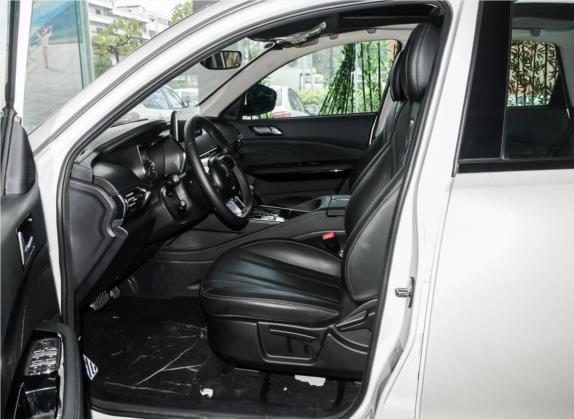 众泰T600 2019款 1.5T 自动豪华型 车厢座椅   前排空间