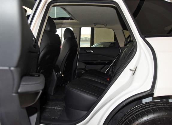 众泰T600 2019款 1.5T 自动尊享型 车厢座椅   后排空间