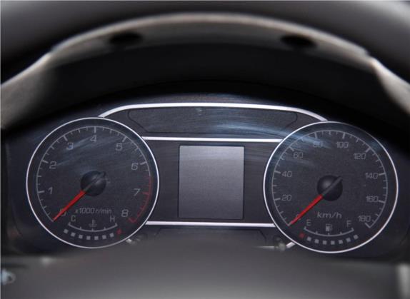 众泰T200 2013款 1.5L MT精英型 中控类   仪表盘