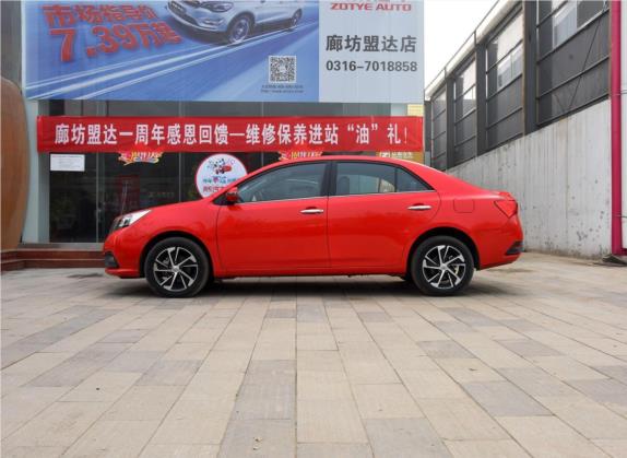 众泰Z300 2014款 新视界 1.5L 手动豪华型 外观   正侧